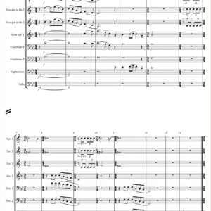 Scenes from a Life for Brass Octet RFM 4002